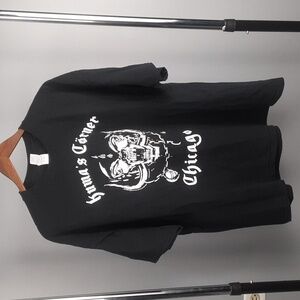 Kuma's Corner Chicago Graphic Black T- Shirt